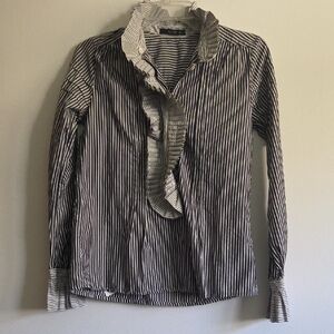 Etro Monochrome Striped Top